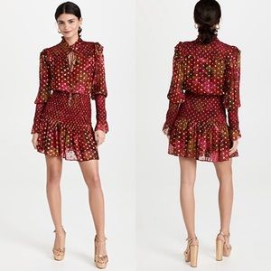 Farm Rio Banana Flowers Mini Dress
